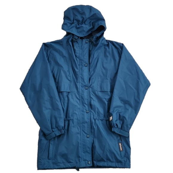 Helly Hanson Green Windbreaker Style Coat - Picture 1 of 10